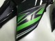 Vert Noir 13-16 Kawasaki Z800 Carénage Moto Vert Noir 13-16 Kawasaki Z800 Carénage Moto