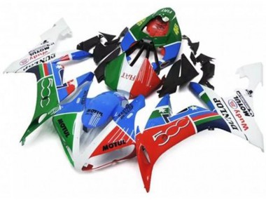 Vert Rouge Bleu Blanc 04-06 Yamaha YZF R1 Carénage Moto