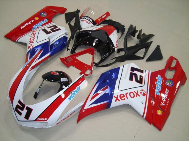 Xerox 21 07-14 Ducati 848 1098 1198 Carénage Moto Xerox 21 07-14 Ducati 848 1098 1198 Carénage Moto